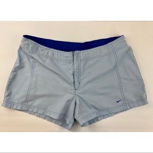 Nike Shorts. Swim Shorts for Women. Blue. Measurements in Photos. Athletic.